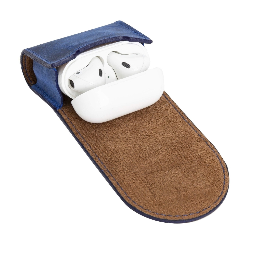3/$8 Leather Cover Compatible with Apple AirPods 1 and Airpods 2 - Picture 6 of 8
